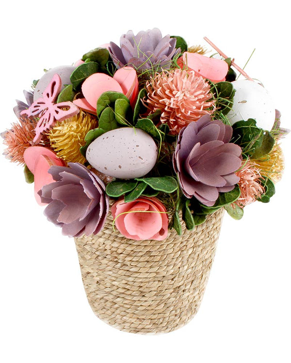 Peter Luxe Easter Egg Bouquet Basket