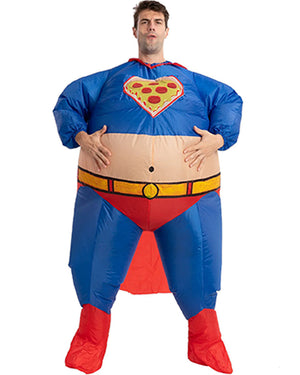 Pizza Hero Inflatable Adult Costume