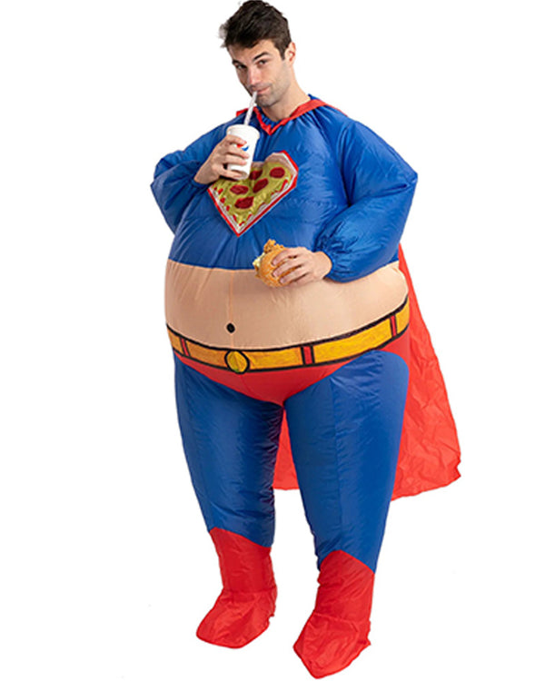 Pizza Hero Inflatable Adult Costume