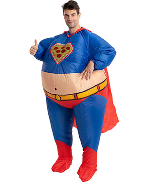 Pizza Hero Inflatable Adult Costume