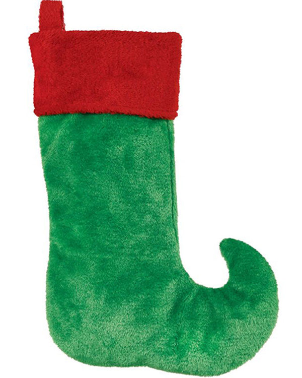 Christmas Plush Elf Stocking 45cm