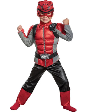 Power Rangers Red Ranger Beast Morpher Classic Muscle Toddler Costume