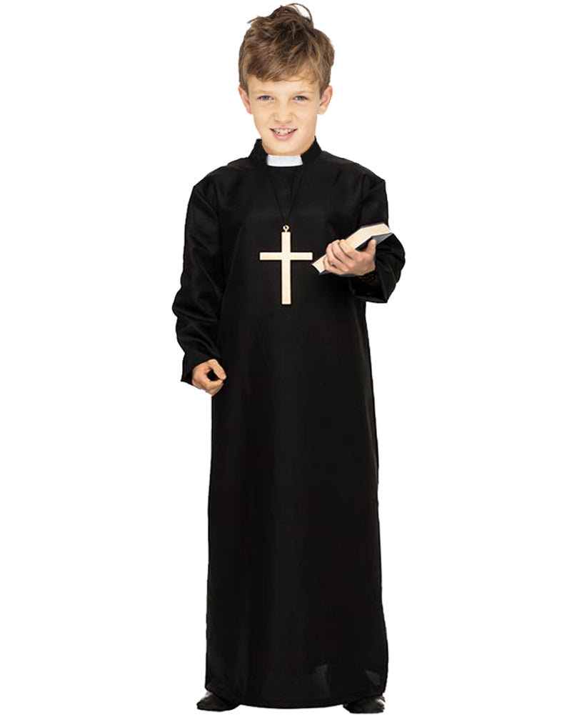 Priest Deluxe Boys Halloween Costume