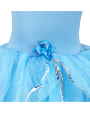 Princess Ella Blue Girls Costume