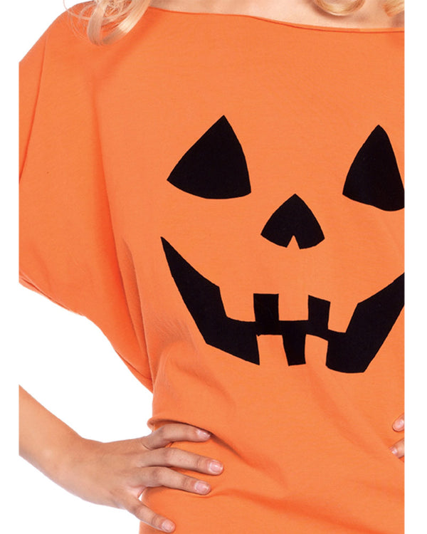 Pumpkin Dress Womens Costume