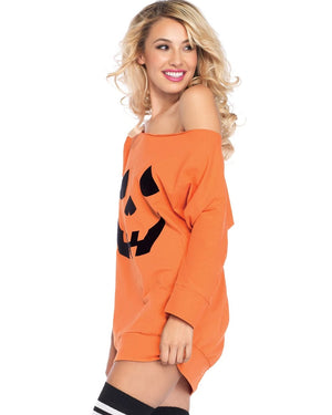 Pumpkin Dress Womens Costume