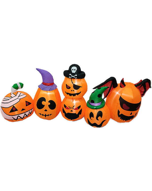 Pumpkin Family Lawn Inflatable 2.4m