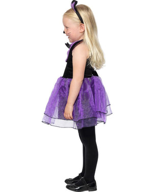 Purple Cat Tutu Dress Toddler Costume