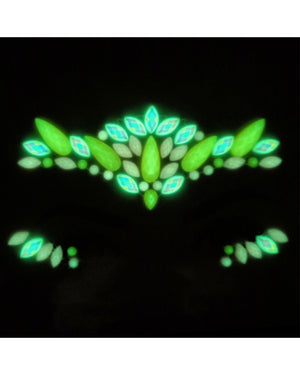 Queen Glow in the Dark Face Jewels