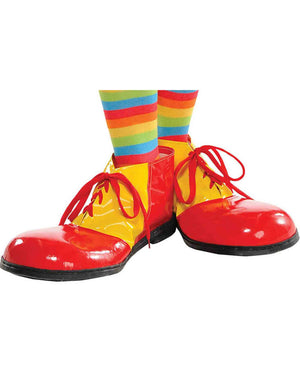 Red and Yellow Clown Shoes