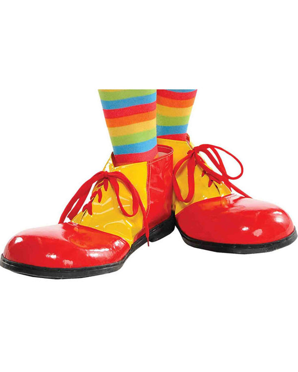 Red and Yellow Clown Shoes