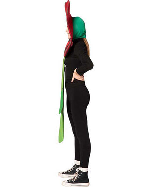 Red Rose Flower Adult Costume