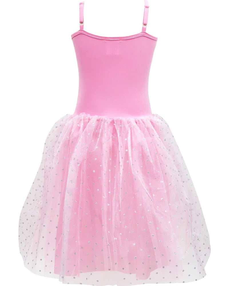 Romantic Ballet Sequin Sparkle Party Dress Girls Costume