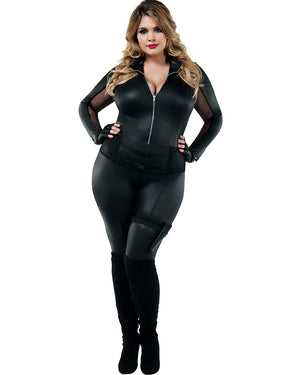 Secret Agent Womens Plus Size Costume