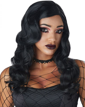 Siren Black Wig