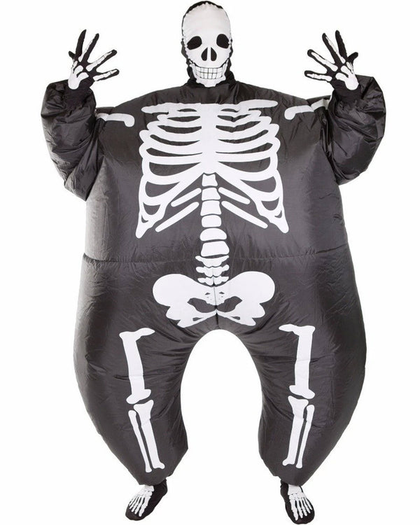 Skeleton Inflatable Adult Costume