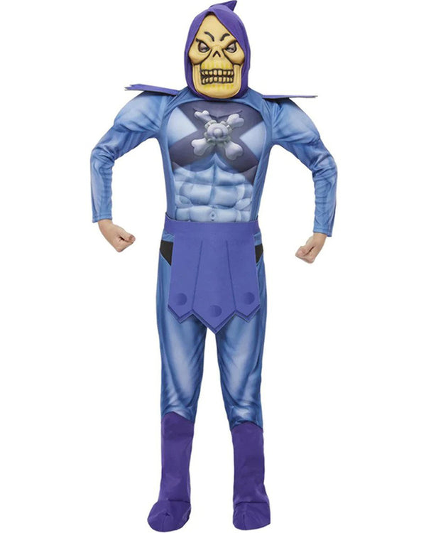 Skeletor with Muscle Chest Kids Costume