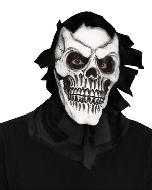 Skull Reaper Mask with Shroud