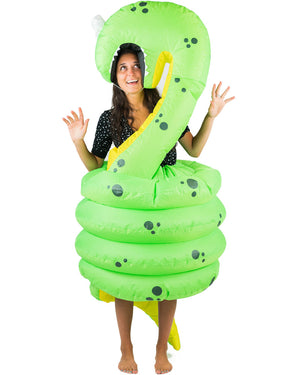 Slithering Snake Inflatable Adult Costume