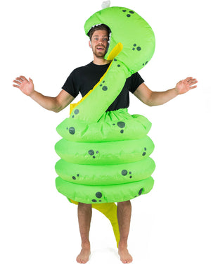 Slithering Snake Inflatable Adult Costume