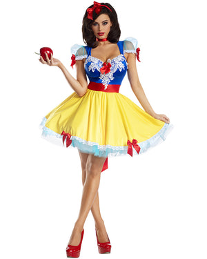 Snow Apple Princess Womens Plus Size Costume