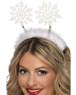 Christmas Snowflake Boppers Headband