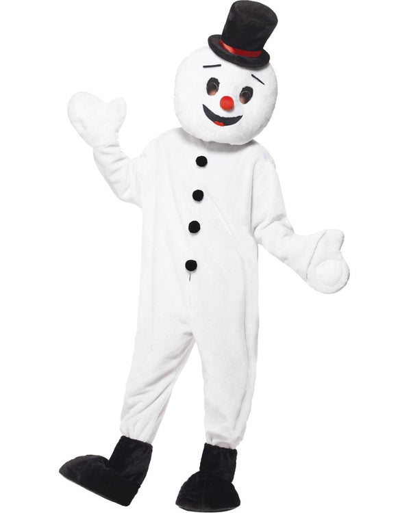 Snowman Jumpsuit Adult Christmas Costume