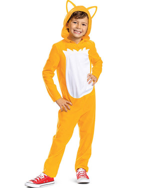 Sonic Movie Tails Fancy Dress Boys Costume