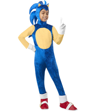 Sonic The Hedgehog Deluxe Boys Costume