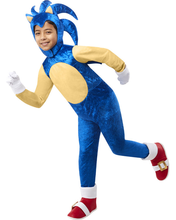 Sonic The Hedgehog Deluxe Boys Costume