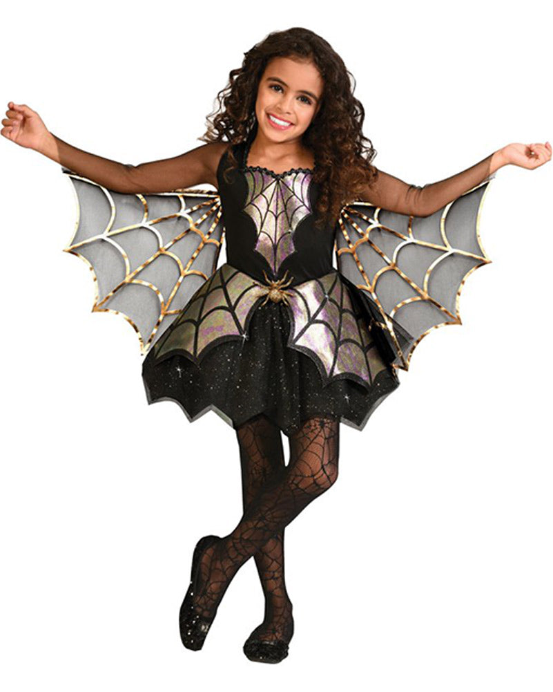 Spider Girl Iridescent Kids Costume