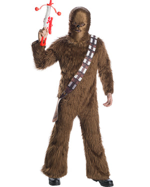 Star Wars Deluxe Fur Chewbacca Mens Costume