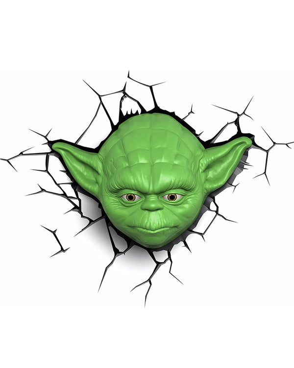 Star Wars Master Yoda 3D Wall Light