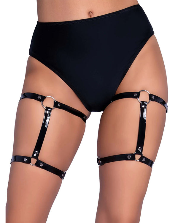 Studded Thigh High Garters