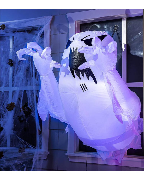 Tall Scary Ghost Breaking Out Lawn Inflatable 1.5m