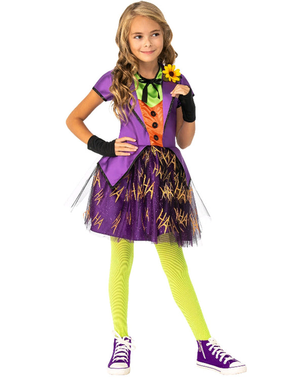 The Joker Tutu Dress Deluxe Girls Costume