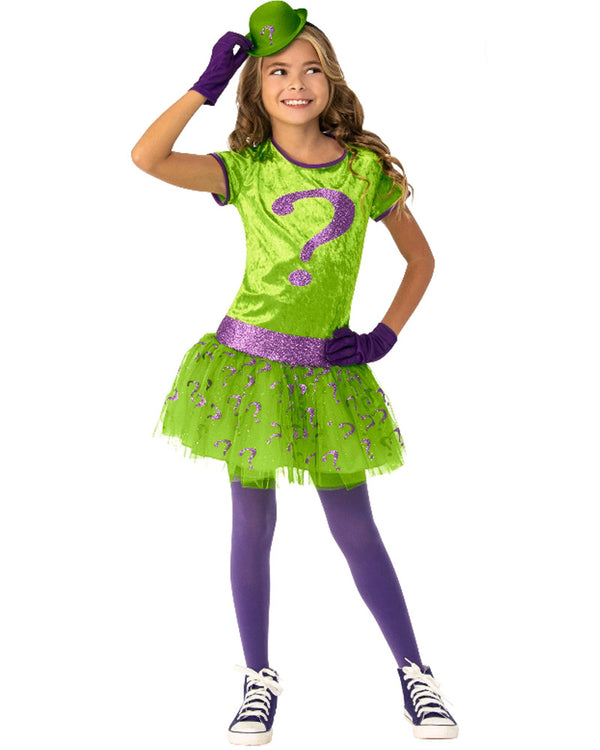 The Riddler Tutu Dress Deluxe Girls Costume