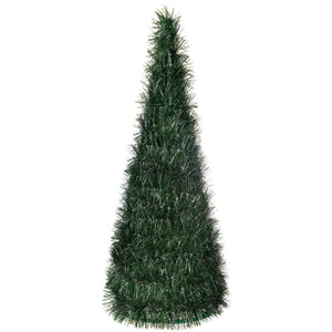 Tinsel Pine Look Christmas Tree Decoration 45cm