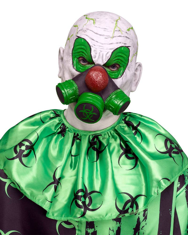 Toxic Clown Latex Mask