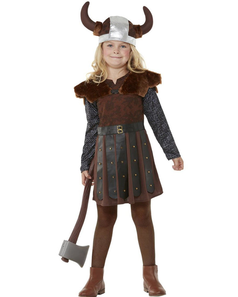 Viking Princess Girls Costume