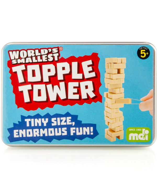 Worlds Smallest Topple Tower