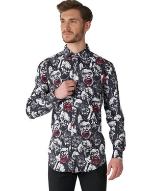 Zombie Characters Mens Shirt